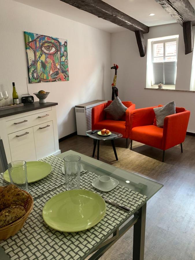 Ackerbuergerhaus Von 1604 Appartement Goslar Buitenkant foto