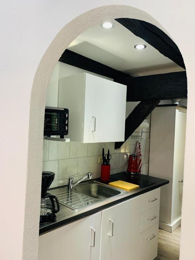 Ackerbuergerhaus Von 1604 Appartement Goslar Buitenkant foto