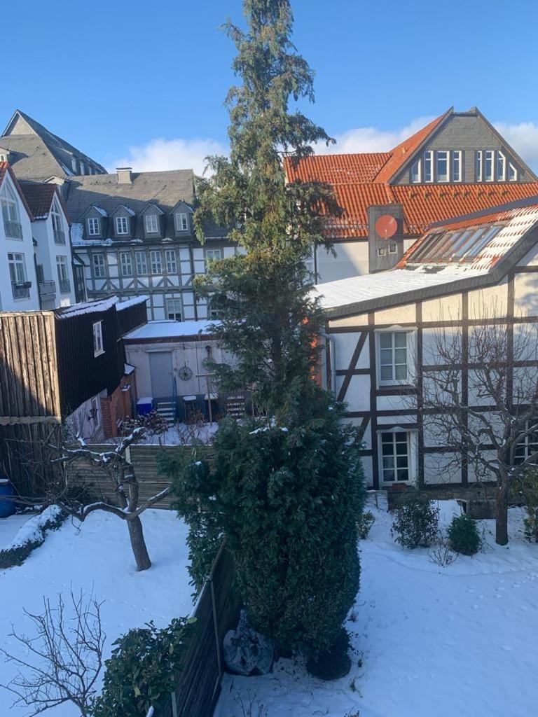 Ackerbuergerhaus Von 1604 Appartement Goslar Buitenkant foto