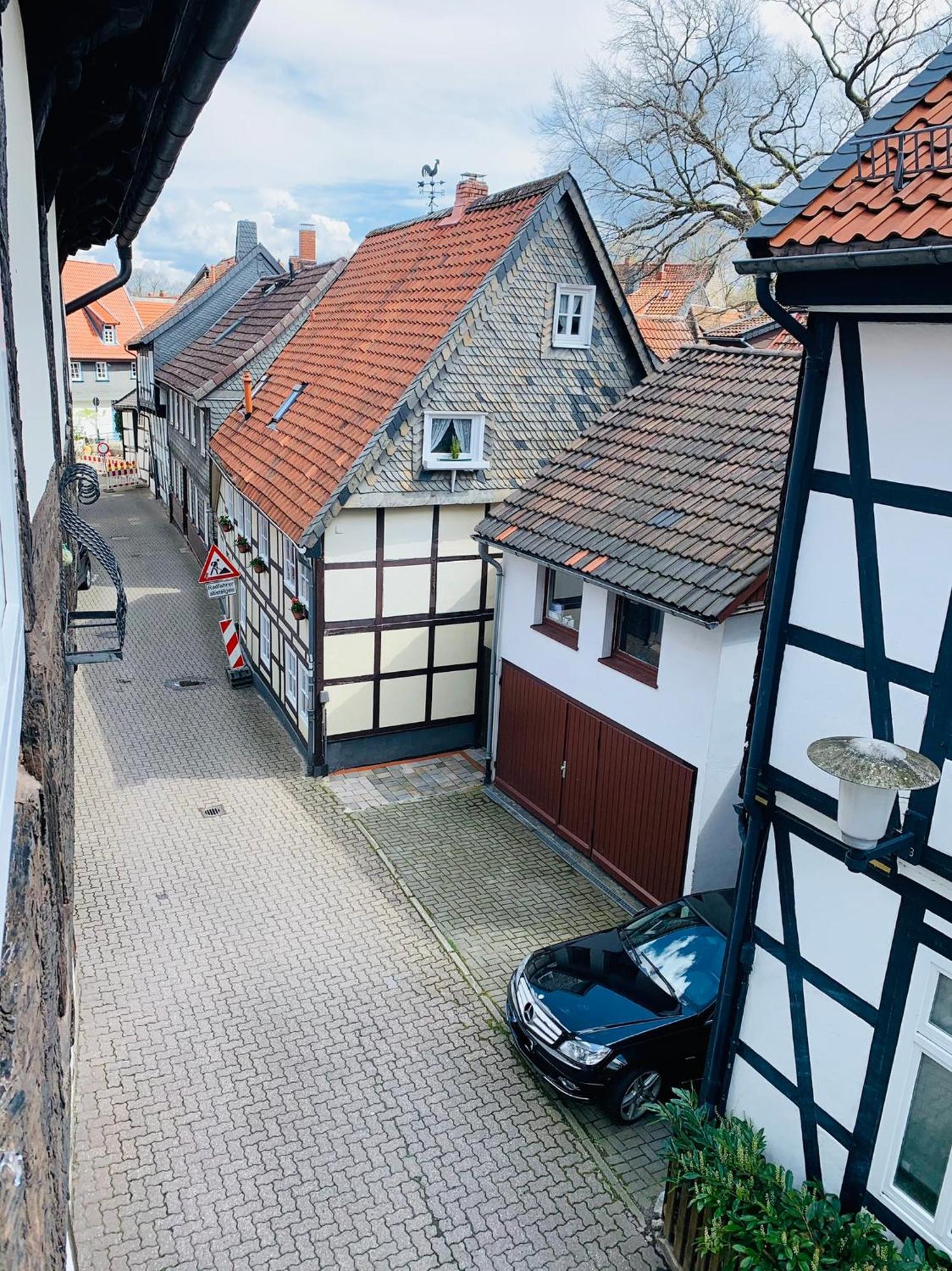 Ackerbuergerhaus Von 1604 Appartement Goslar Buitenkant foto