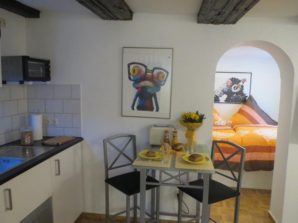 Ackerbuergerhaus Von 1604 Appartement Goslar Buitenkant foto