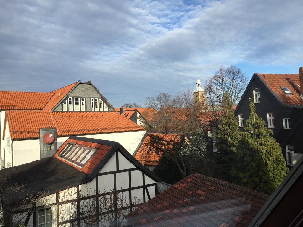 Ackerbuergerhaus Von 1604 Appartement Goslar Buitenkant foto